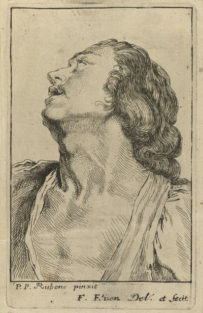 Busto di un giovane da Francois Eisen