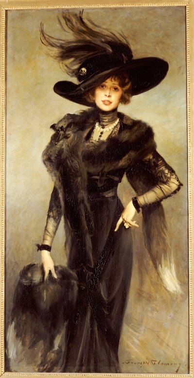 Bellezza alla moda da Francois Flameng