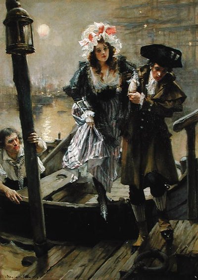 Sul Tamigi da Francois Flameng