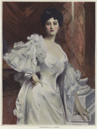 Ritratto di Mademoiselle O Pastre da Francois Flameng