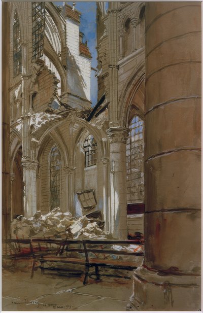 Soissons, 18 maggio 1915 da Francois Flameng