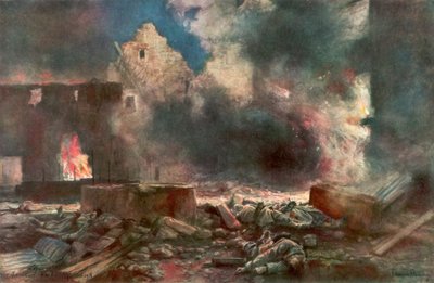 La fattoria Lessard, tra Marizy e Neuilly Saint Front, Francia, 18 luglio 1918 da Francois Flameng