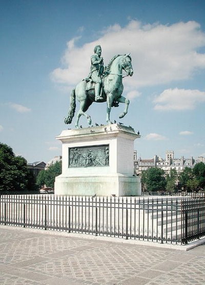 Statua equestre di Enrico IV (1553-1610) 1818 da Francois Frederic Lemot