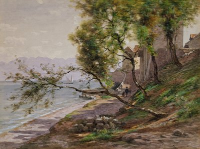 Sul bordo del Lago di Ginevra da Francois Furet