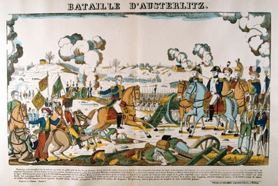 Battaglia di Austerlitz, 2 dicembre 1805, c1835 da Francois Georgin