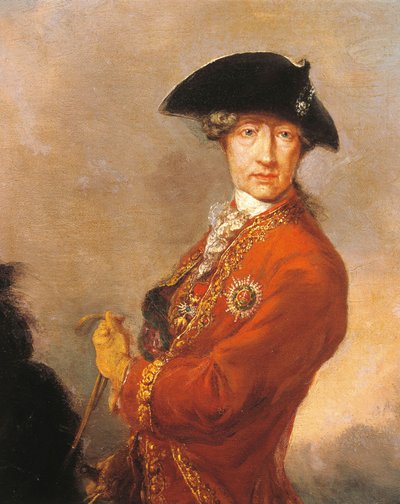 Ritratto del Principe Wenzel Anton Furst Kaunitz-Rietberg da Francois Giuseppe Casanova