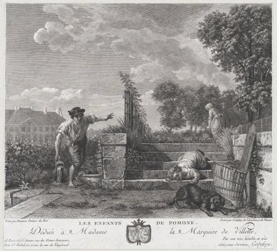 I bambini di Pomona, 1778 da Francois Godefroy