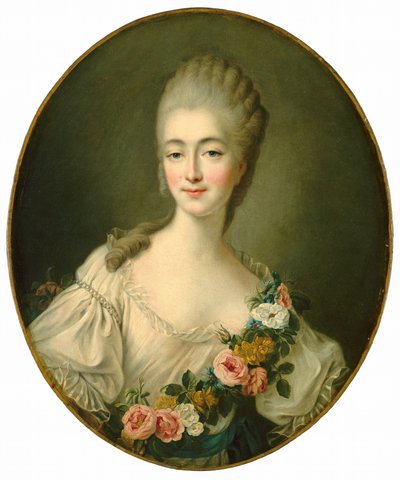 Jeanne Bécu, Contessa du Barry, c. 1770-1774 da Francois Hubert Drouais