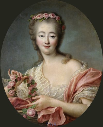 Jeanne Becu, contessa Du Barry da Francois Hubert Drouais
