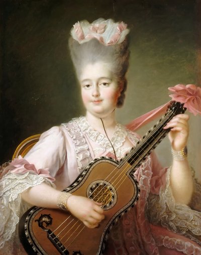 Maria Clotilde di Francia, 1759-1802, regina di Sardegna da Francois Hubert Drouais