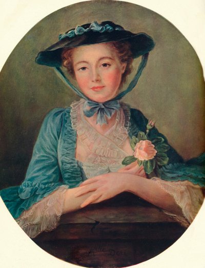 Mlle. Doré - Scuola francese, c1760, 1910 da Francois Hubert Drouais