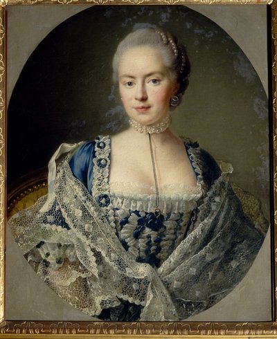 Ritratto della principessa Daria Petrovna Saltykova da Francois Hubert Drouais