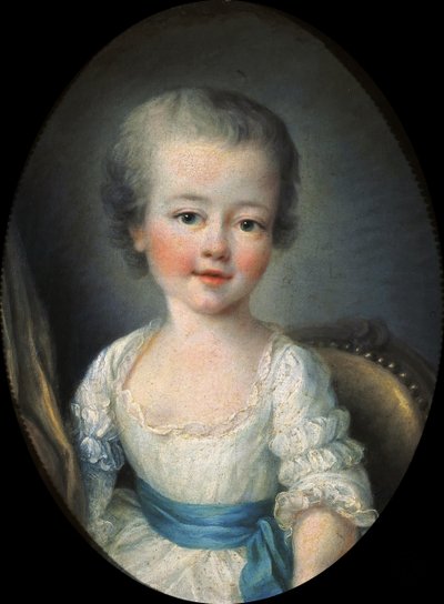 Ritratto di bambina in abito bianco, detta Alexandrine Lenormant d