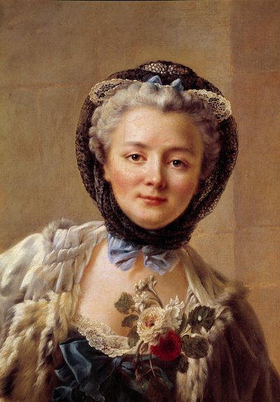Ritratto di Madame Drouais, nata Anne Francoise Dore da Francois Hubert Drouais