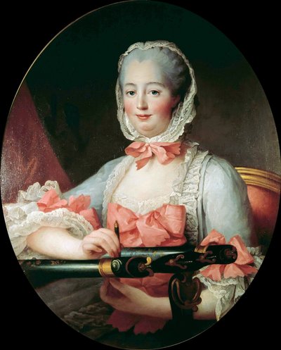 Ritratto della Marchesa di Pompadour da Francois Hubert Drouais