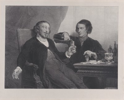 Il Vino, 1840 da Francois Joseph Aime de Lemud