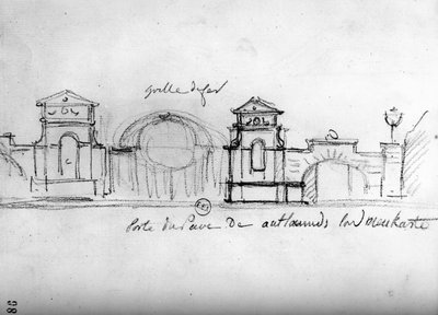 Schizzo architettonico da 