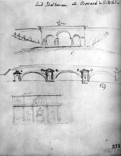 Schizzo architettonico da 