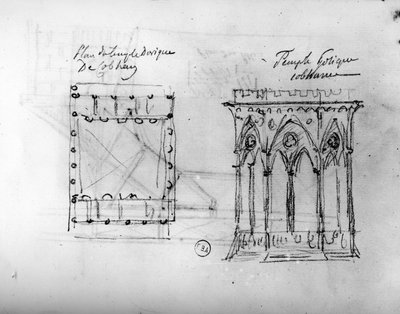 Schizzo architettonico da 