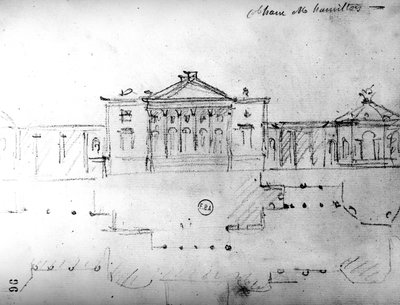 Schizzo architettonico da 