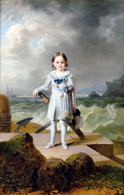 Ritratto del Principe Napoleone Luigi Bonaparte da Francois Josephe Kinson