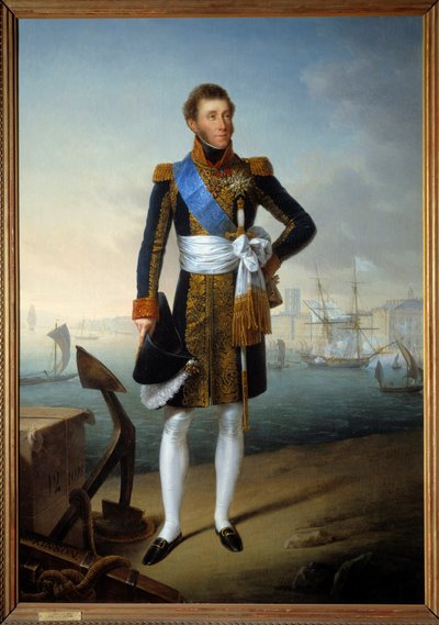 Ritratto a figura intera di Louis Antoine d