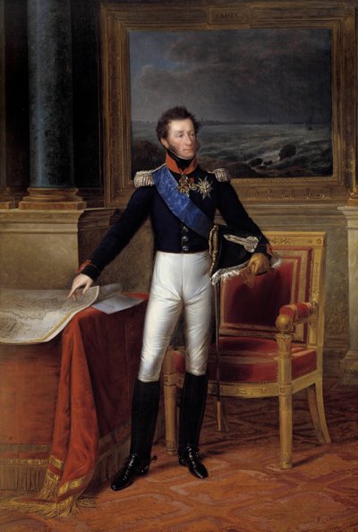 Ritratto a figura intera di Louis Antoine d