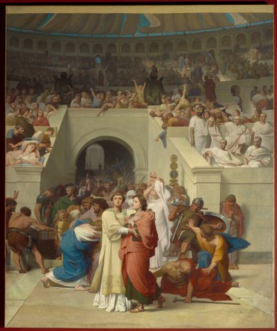 I martiri cristiani entrano nell
