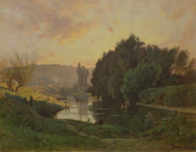 Scena di Bas-Meudon da Francois Louis Francais