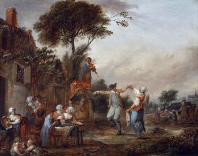 Festa di villaggio da Francois Louis Joseph Watteau