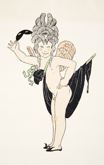 Cherubino da Personaggi di Commedia, pub. 1922 da Francois Louis Schmied
