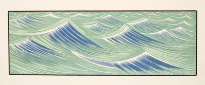 Illustrazione grafica da Prometeo incatenato di Eschilo, pub. 1941 (stampa pochoir) da Francois Louis Schmied