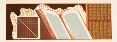 Illustrazione grafica da Prometeo incatenato di Eschilo, pub. 1941 (stampa pochoir) da Francois Louis Schmied