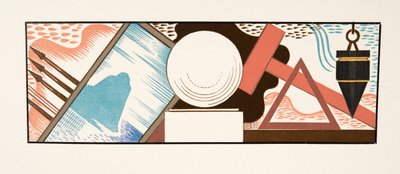 Illustrazione grafica da Prométhée Enchaîné di Eschilo, pub. 1941 da Francois Louis Schmied
