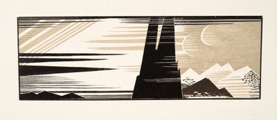 Illustrazione grafica da Prométhée Enchaîné di Eschilo, pub. 1941 da Francois Louis Schmied