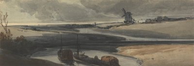 Scena di un canale francese da Francois Louis Thomas Francia