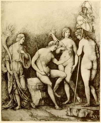 Il giudizio di Paride da Francois Louis Thomas Francia