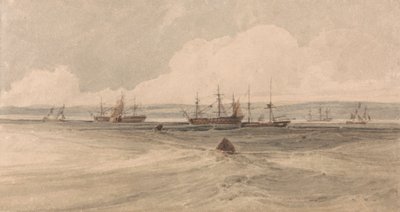 Veduta di Sheerness da Francois Louis Thomas Francia