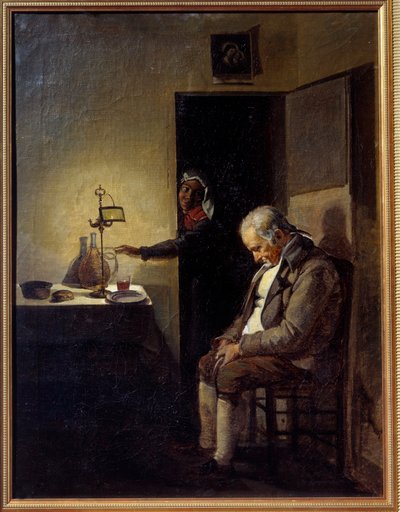 Il sonno da Francois Marius Granet