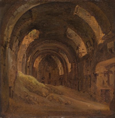 Interno voltato da Francois Marius Granet