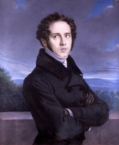 Ritratto di Vincenzo Bellini da Francois Millet