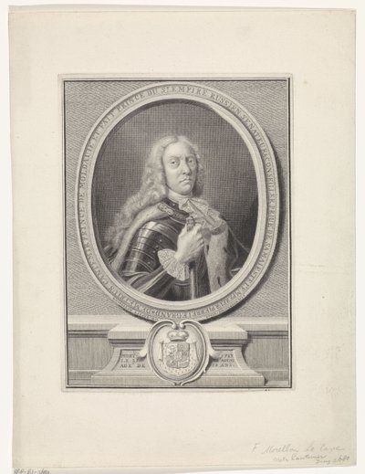 Ritratto di Dimitrie Cantemir da Francois Morellon la Cave