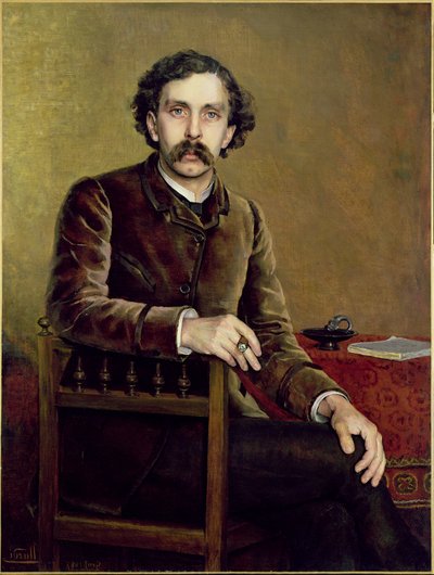 Ritratto di Stephane Mallarme da Francois Nardi