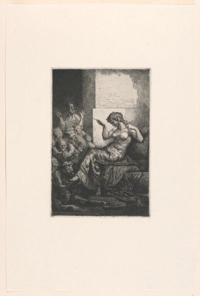 Cleopatra (?) da Francois Nicolas Chifflart