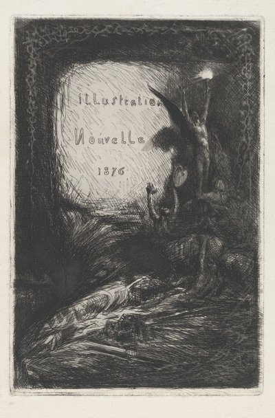 Illustrazione Nouvelle da Francois Nicolas Chifflart