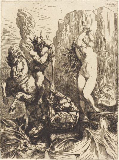 Perseo e Andromeda da Francois Nicolas Chifflart