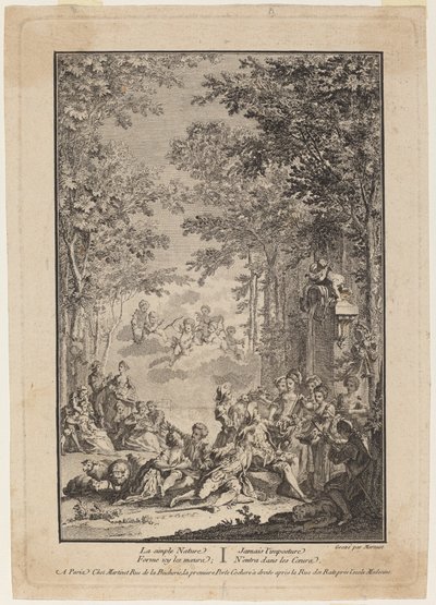 La semplice natura da Francois Nicolas Martinet