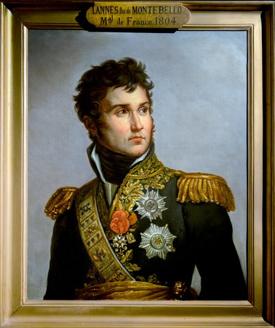 Ritratto di Jean Lannes, Duca di Montebello (1769-1809) maresciallo dell