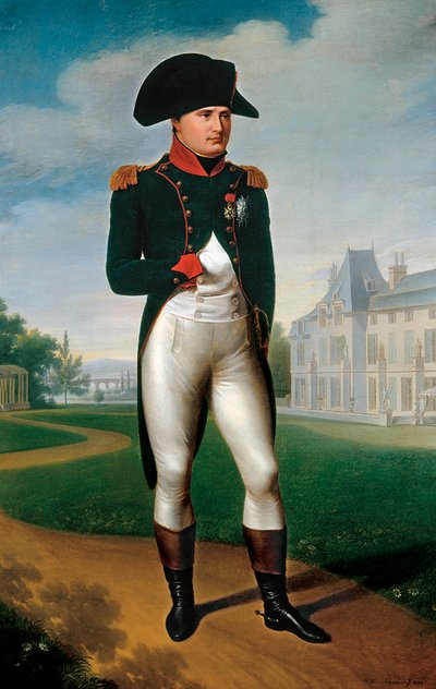 Ritratto di Napoleone Bonaparte, vestito da console, a Malmaison. 1804 da Francois Pascal Simon (attr. to) Gerard