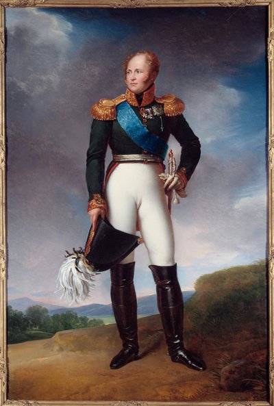 Alessandro I di Russia da Baron François Pascal Simon Gérard